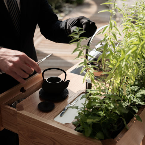 Roulante à infusions - La Table de Franck Putelat