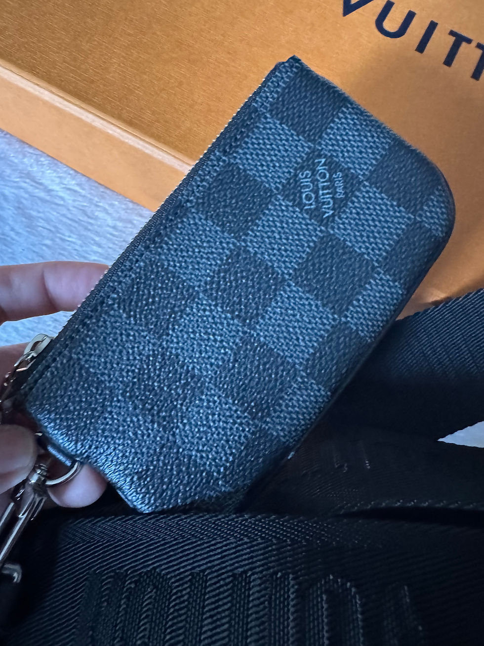 Thumbnail: Messenger Trio Damier Graphite