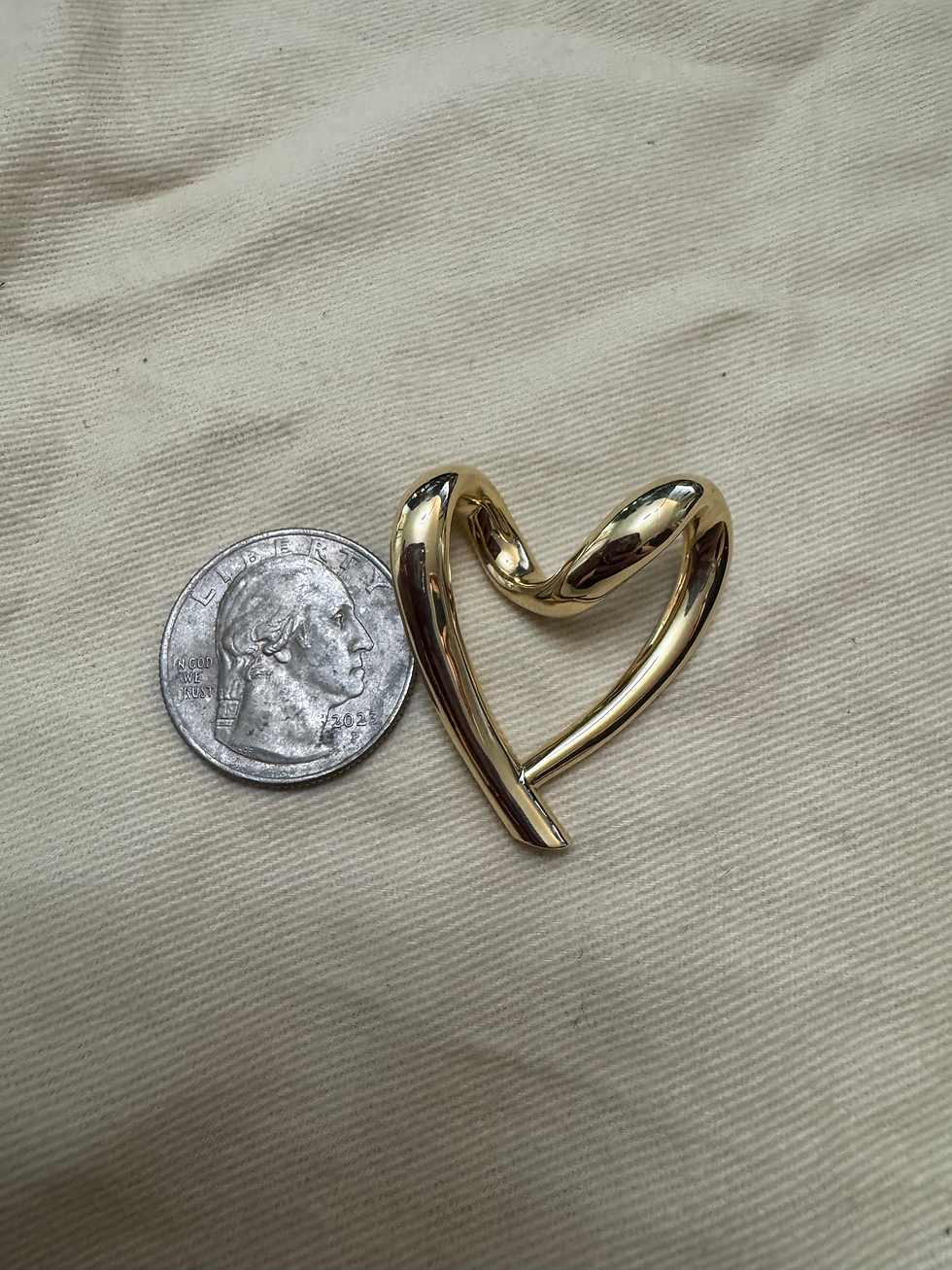 Thumbnail: Large Heart Pendat