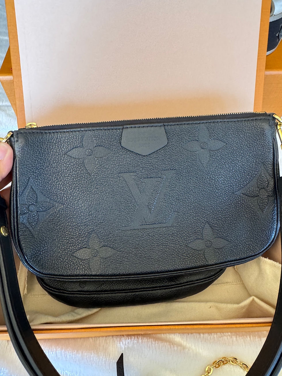 Thumbnail: Multipochette Accessories Empreinte Noir