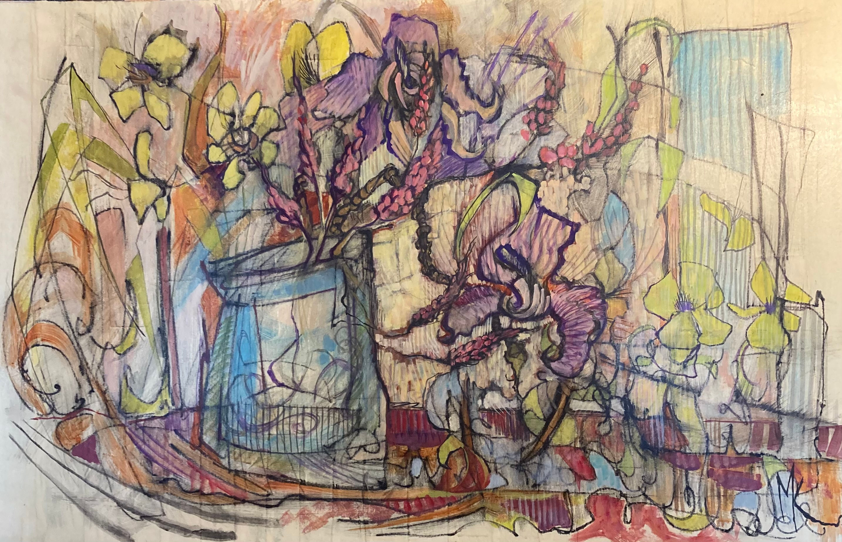 Artist: Michael Kenny, Title: the aqua vase