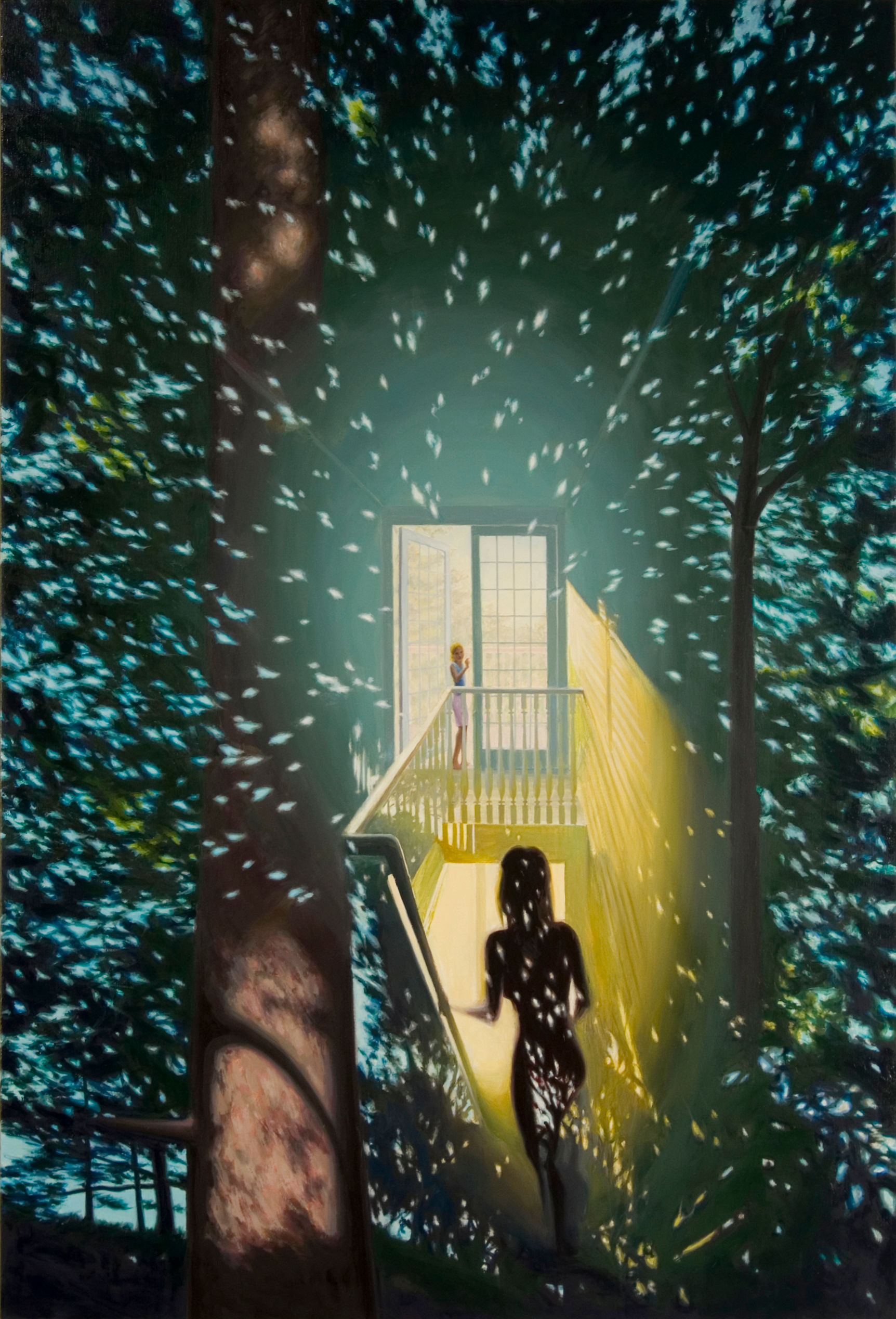 Artist: Jeff Carpenter, Title: Nude Descending a Staircase