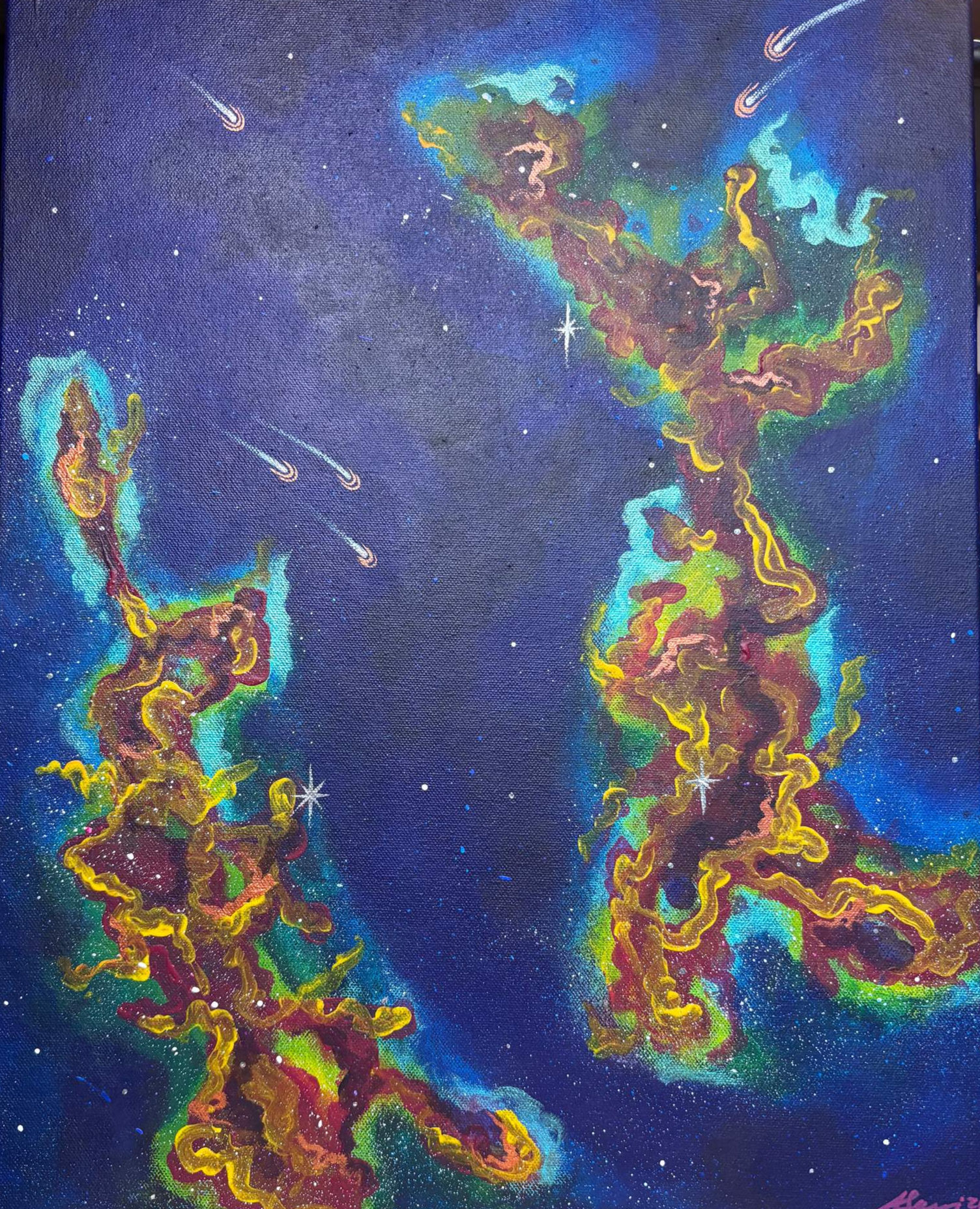 Artist: Alex Sayer, Title: Constant Cosmic Change