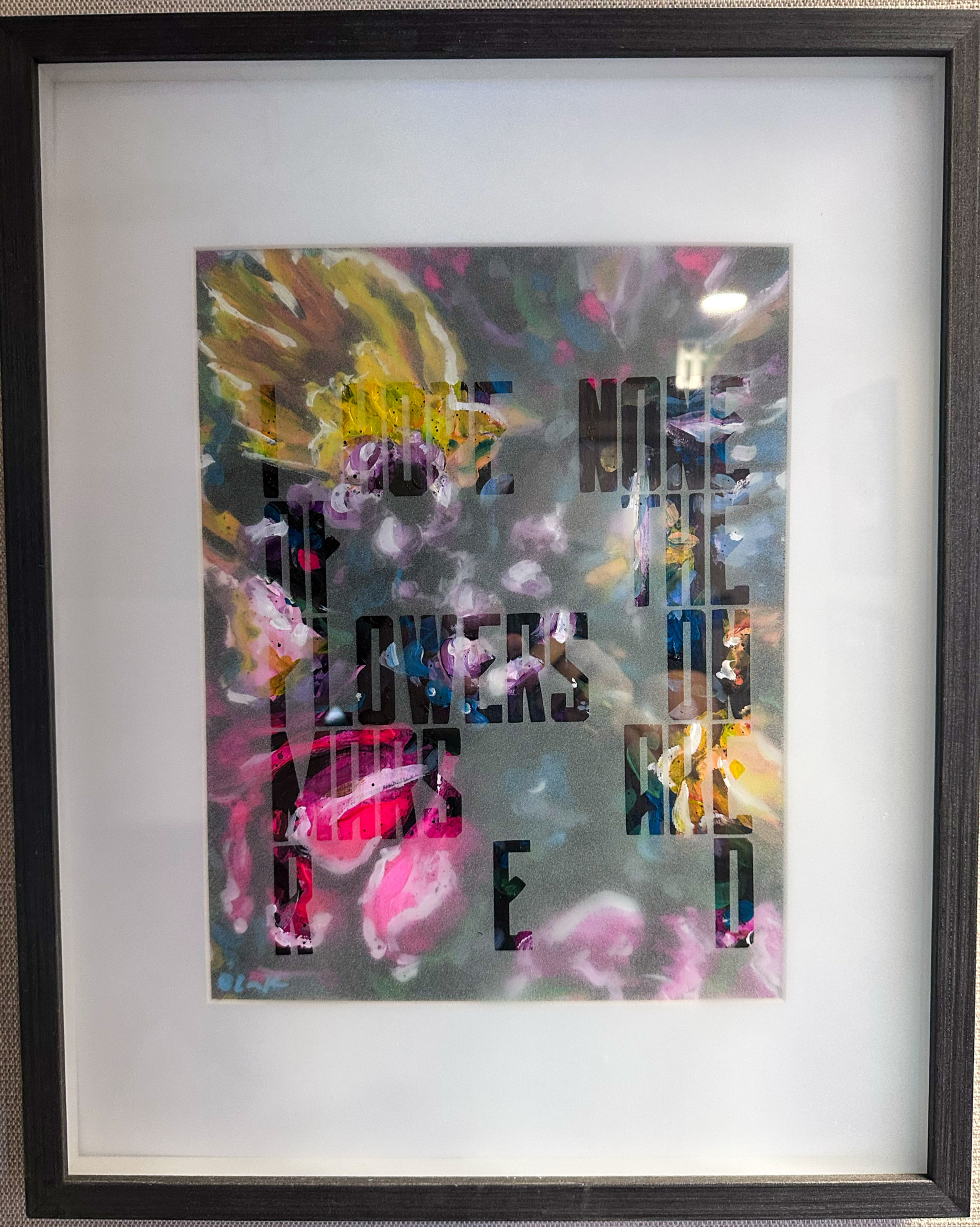 Artist: Law Blank, Title: Flowers on Mars