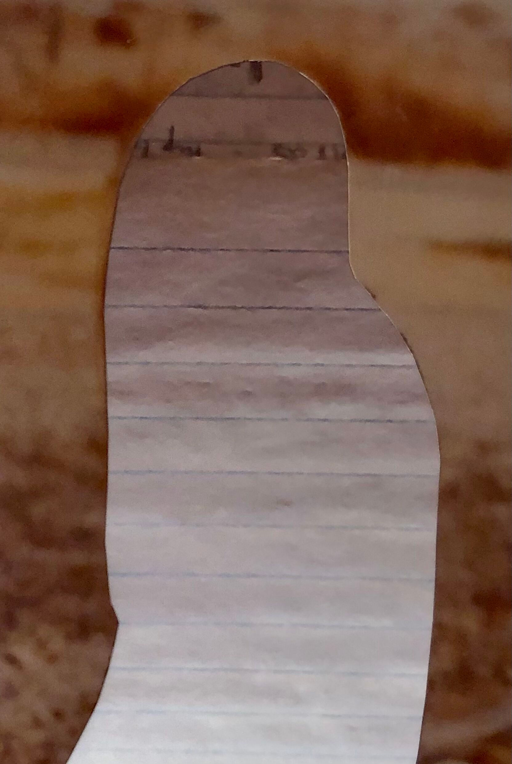 Artist: Kate McCammon, Title: Journal Portrait 105 (Silhouette)