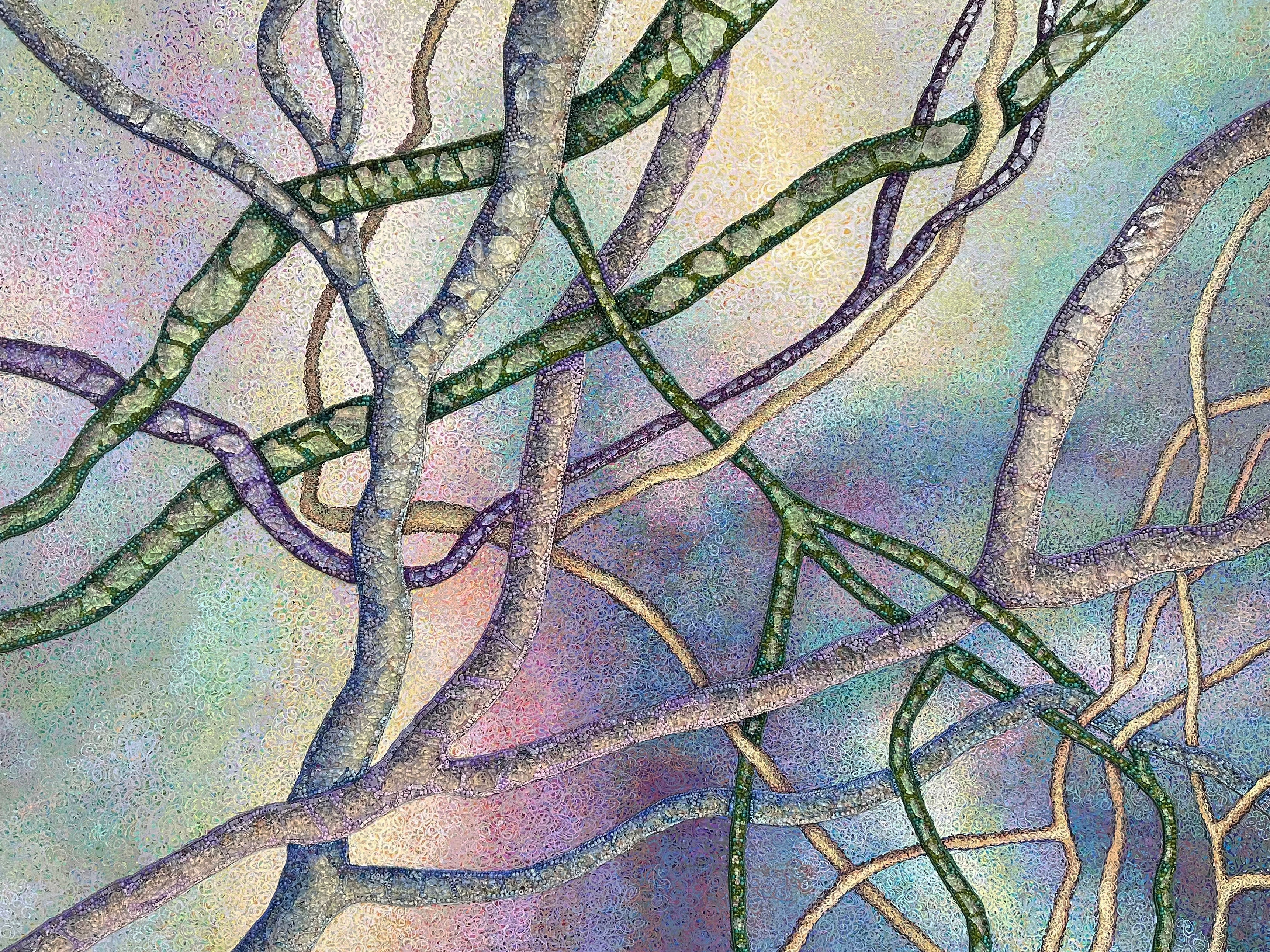 Artist: Elynne Rosenfeld, Title: Life’s Tangle #10