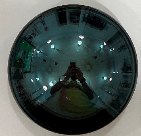 Artist: Charles Jarboe, Title: Objects of Reflection, No. 17 (Med Teal)