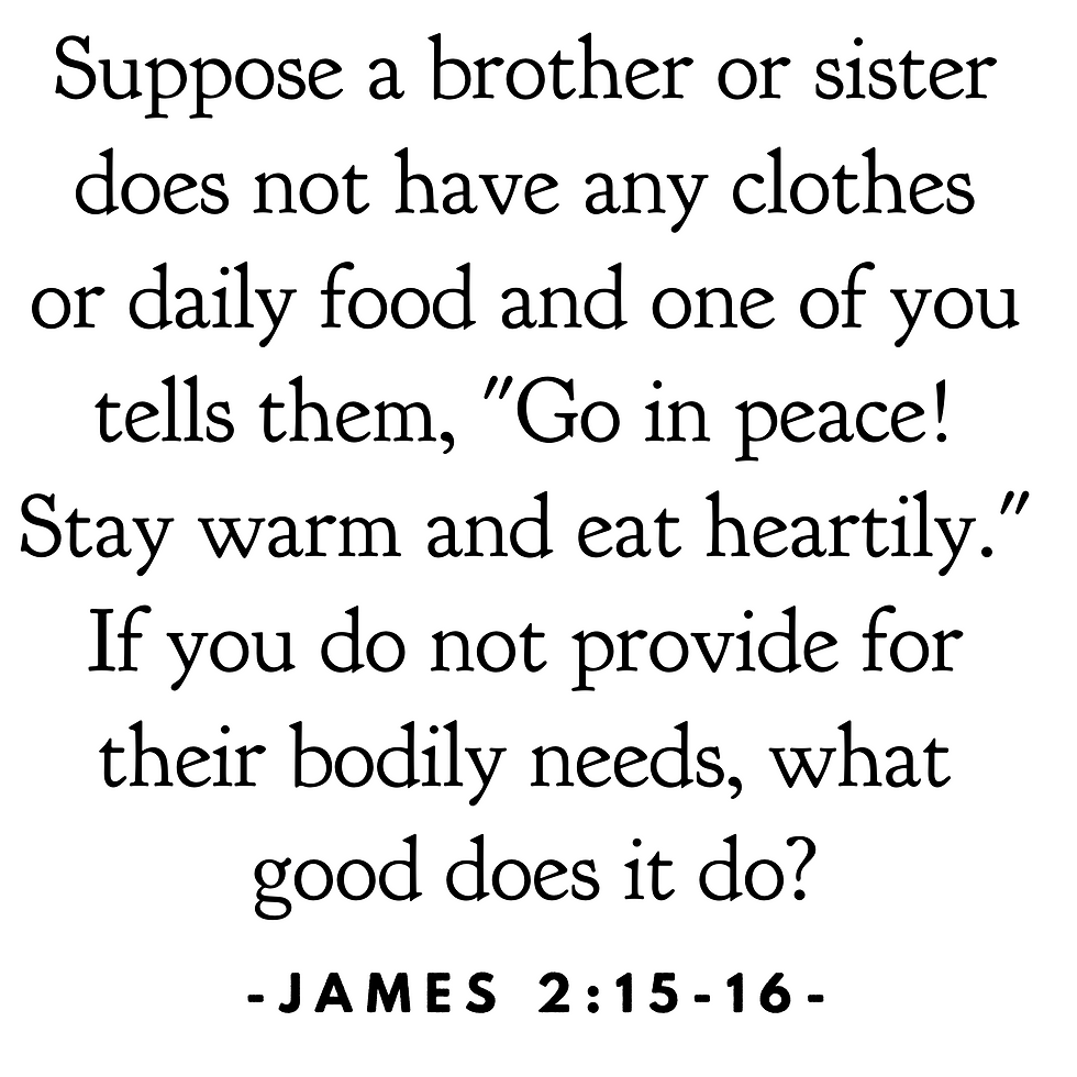 James 2:15-16