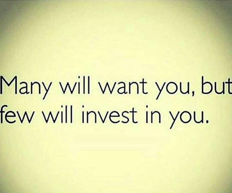 Follow-up Few Will Invest In You