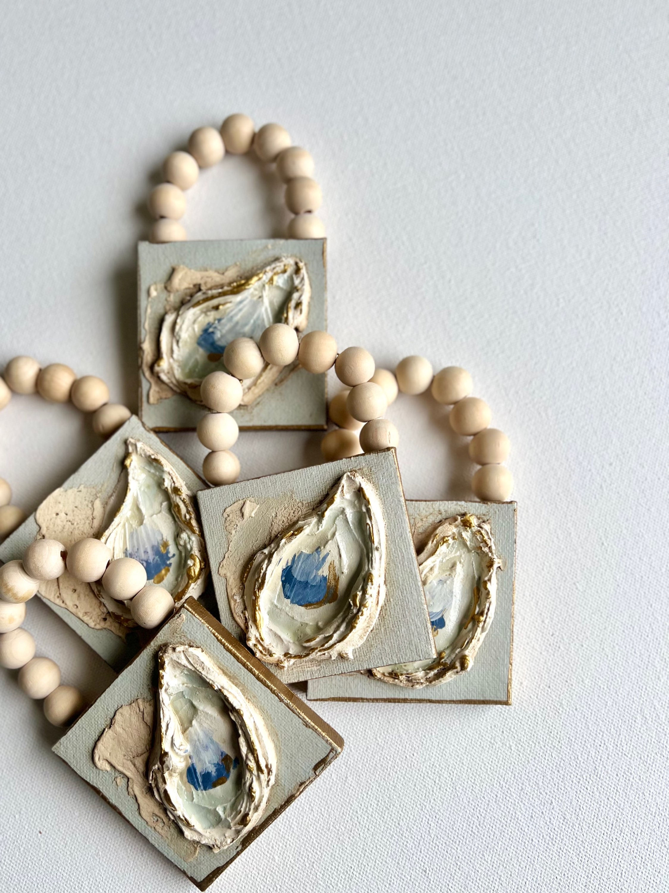 Sculpted Oyster Bauble