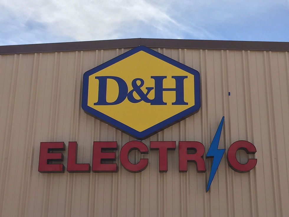 D&H Electric Sign