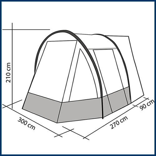 Thumbnail: Reimo Tour Easy 4 dimensions.