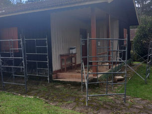 Restauração da Casa dos Pesquisadores da Fundação Florestal