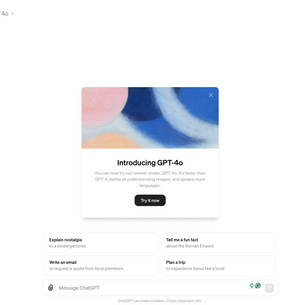 OpenAI Introduces ChatGPT- 4o, Claims a More ‘Natural Human-Computer Interaction’ Model