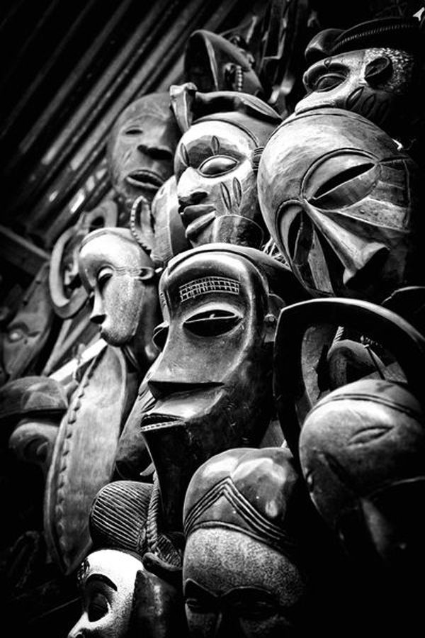 African face masks - Nairobi Kenya