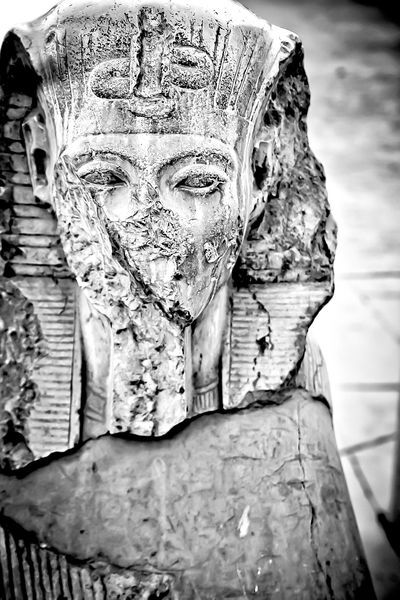 Egyptian pharoah - Karnak Temple Luxor