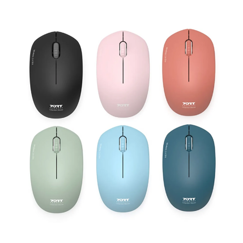 Thumbnail: Port 2.4GHz Collection II Black Wireless Mouse