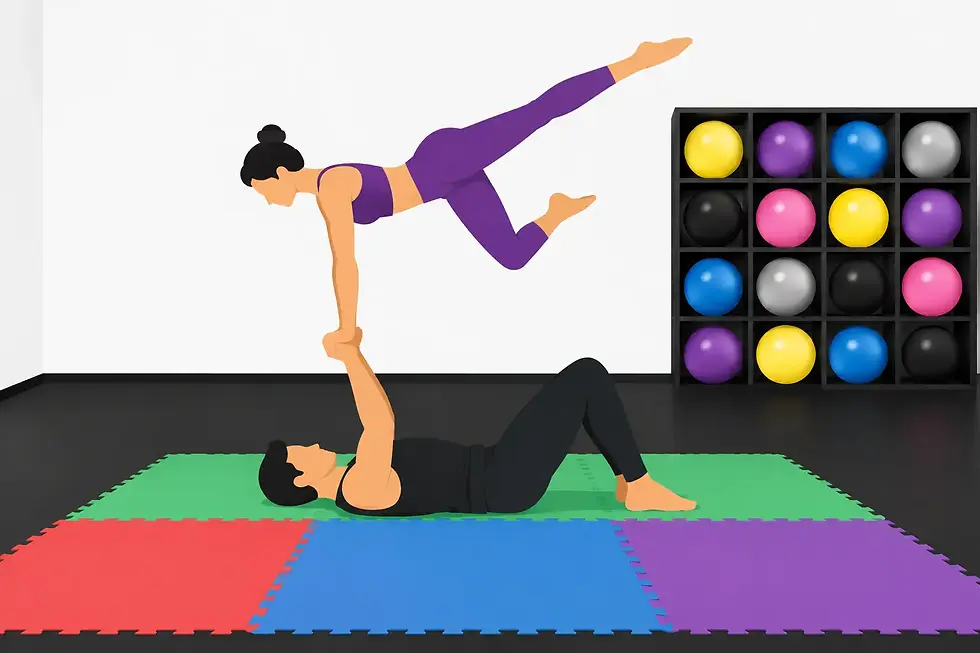 Dança Acrobática: força, arte e confiança