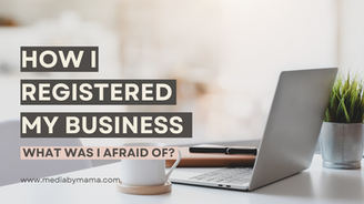 I was scared to register my small business...