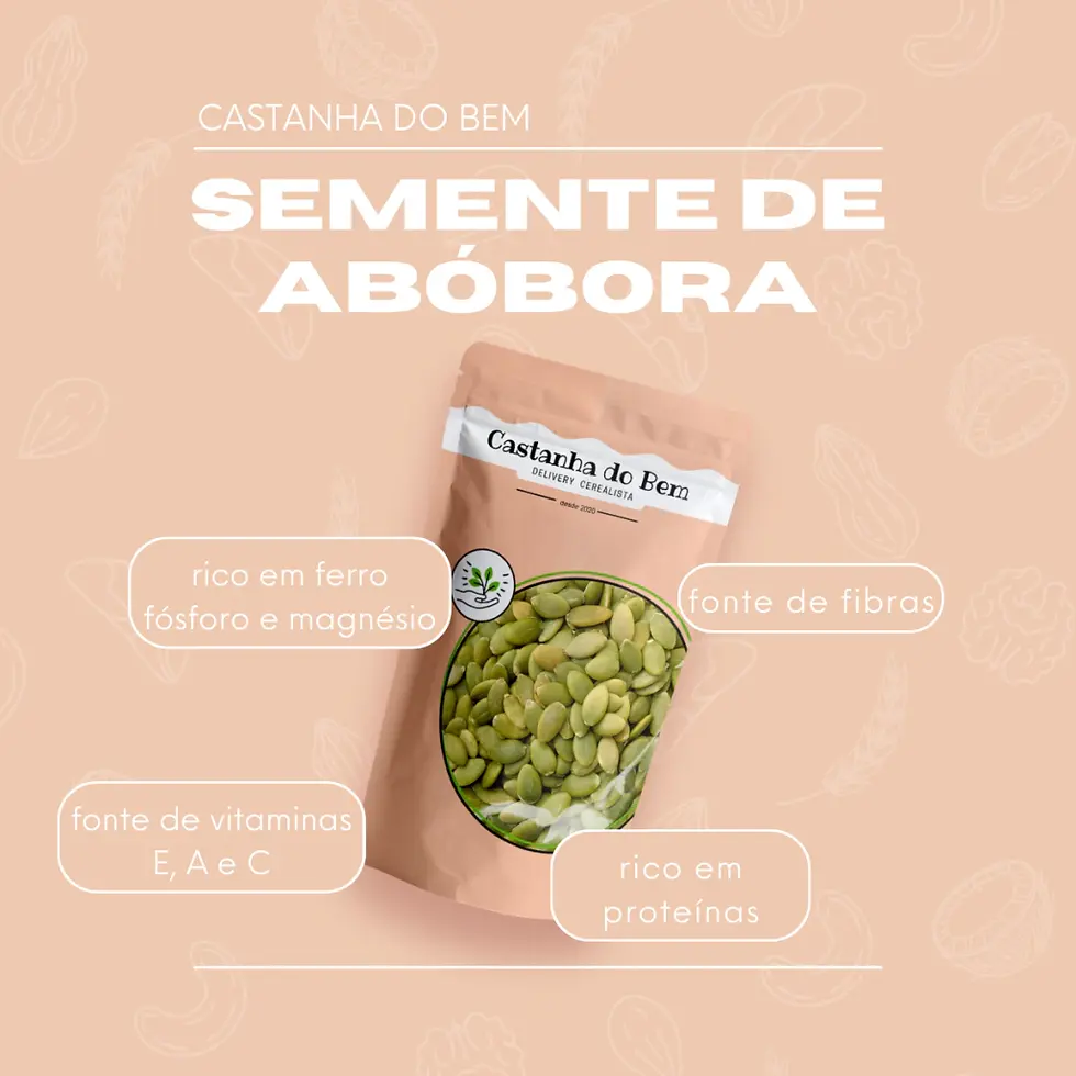 Miniatura: Semente de Abóbora 250g Castanha do Bem