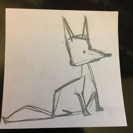 Post-it doodles