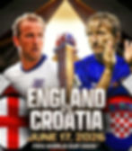England vs Croatia World Cup Group L fixture | Garden Screening | free entry