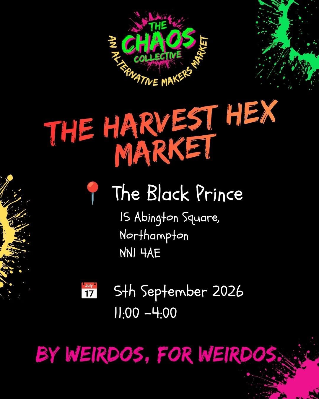 The Harvest Hex Market [free entry, venue room]