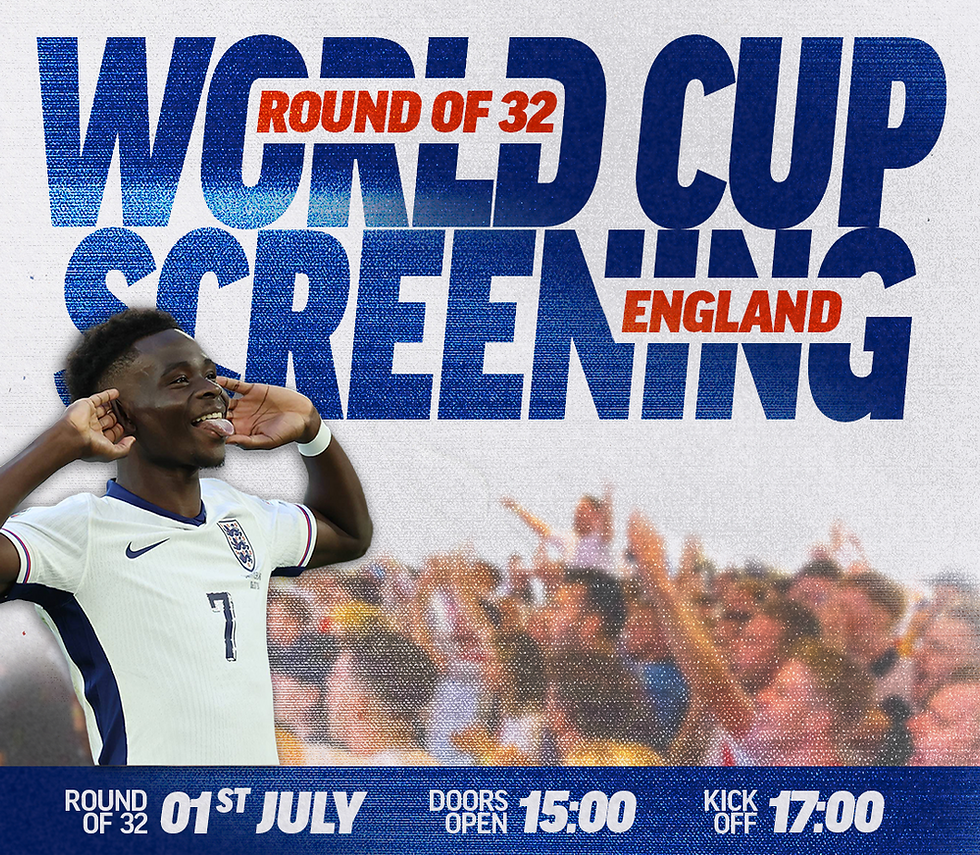 England round of 32 match
