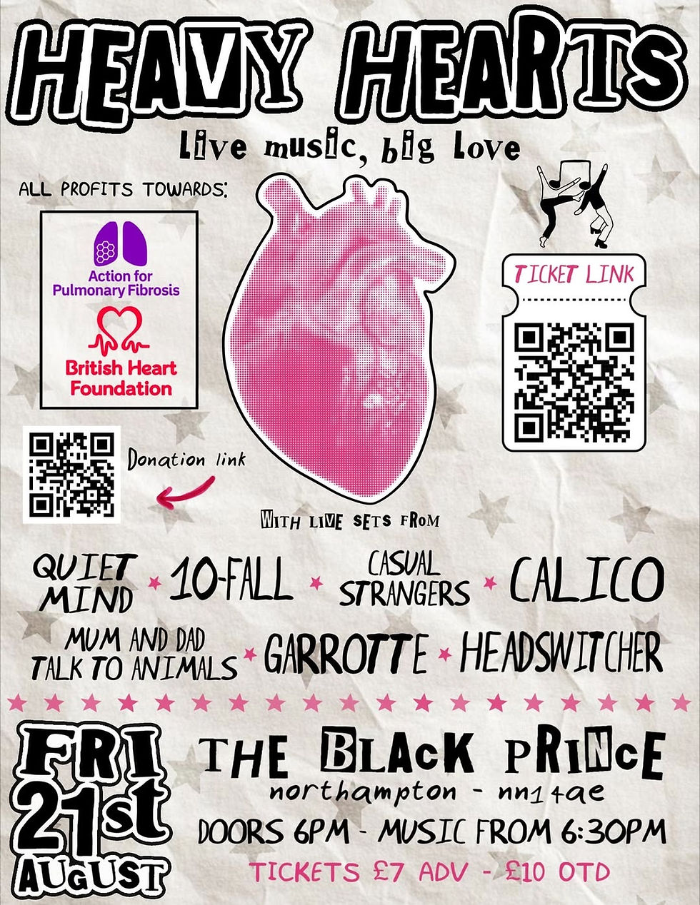 Heavy Hearts charity event