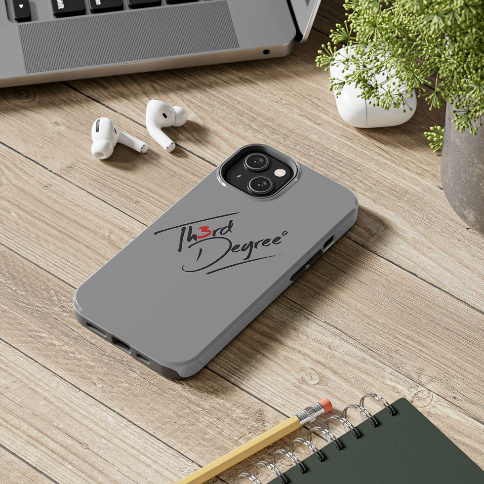 Thumbnail: Stylish Phone Case with Th3rd Degree Foundation Design