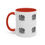 Thumbnail: Th3rd Degree Accent Coffee Mug - Gift for Coffee Lovers