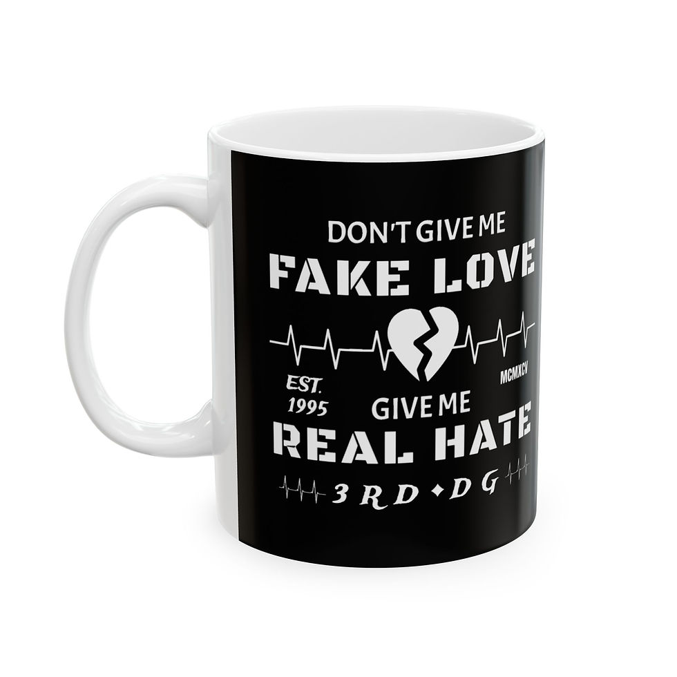 Thumbnail: Ceramic Mug - "Love Me or Hate Me" - Gift for Coffee Lovers