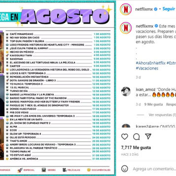 Nuevas películas y series que no te puedes perder en NETFLIX