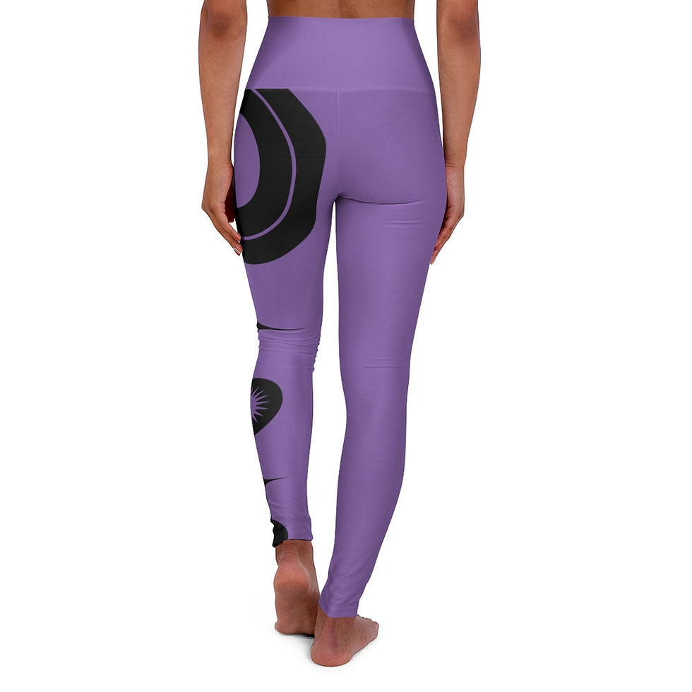 Thumbnail: High Waisted Yoga Leggings (AOP)