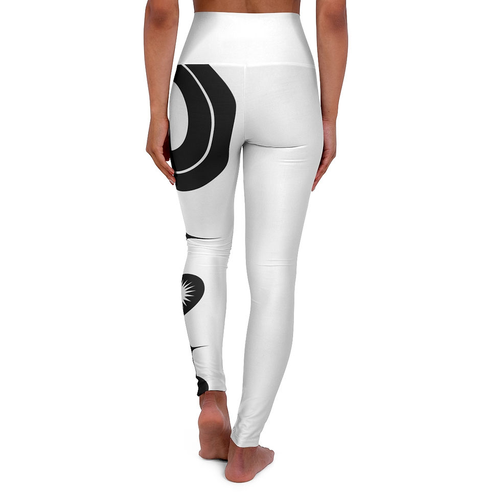 Thumbnail: High Waisted Yoga Leggings (AOP)