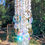 Thumbnail: Winter Solstice Stained Glass and Crystal Wind Chime