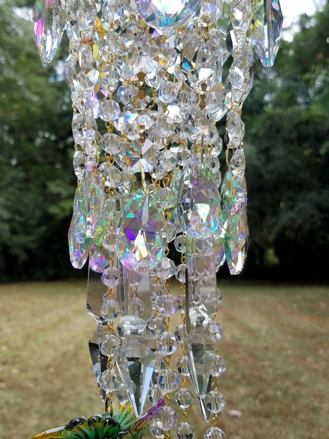 Thumbnail: Hummingbirds Crystal Wind Chime