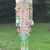 Light Pink, Aqua, Mint, AB Antique Jeweled Crystal Wind Chime