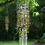 Thumbnail: Olive, Navy, Teak Antique Crystal Wind Chime