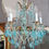 Thumbnail: Antique Chandelier- Aqua