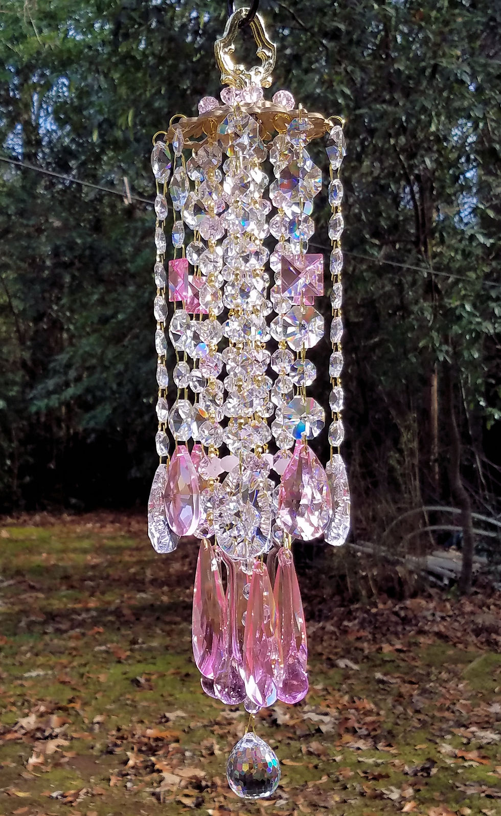 Thumbnail: Crystal Wind Chime Sun Catcher