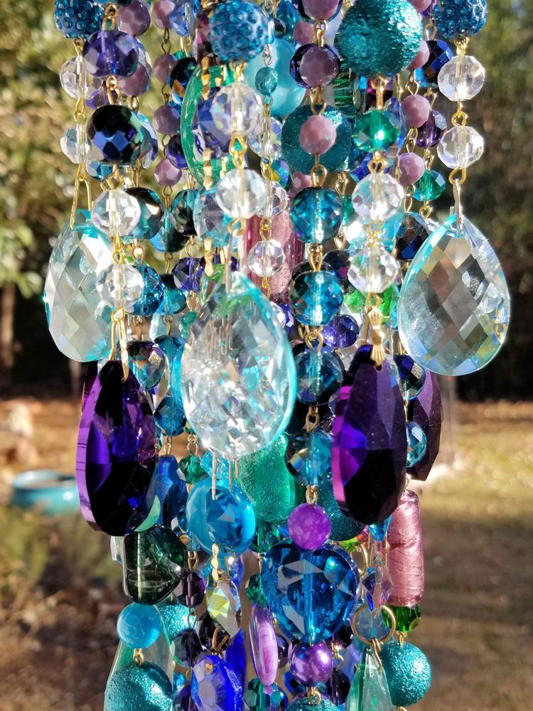 Thumbnail: Majestic Antique Crystal Wind Chime