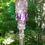 Thumbnail: Purple and Honey Antique Crystal Wind Chime