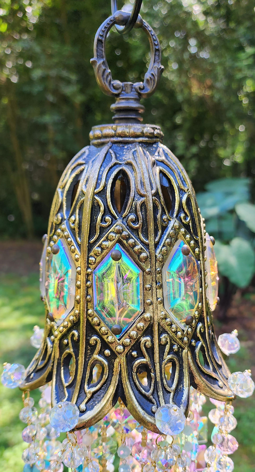 Thumbnail: Pastels Antique Crystal Wind Chime