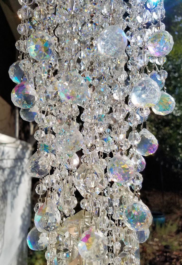 Crystal Ball Antique Wind Chime