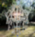 Thumbnail: Custom Order for JT - Antique Cage Chandelier
