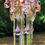 Thumbnail: Pink, Rose, Gold Antique Crystal Wind Chime