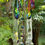 Thumbnail: Olive, Navy, Teak Antique Crystal Wind Chime