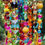 Thumbnail: Whimsical Multicolor Antique Crystal Wind Chime