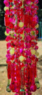Thumbnail: Vibrant Ruby, Hot Pink, and Lime Green Crystal Sun Catcher